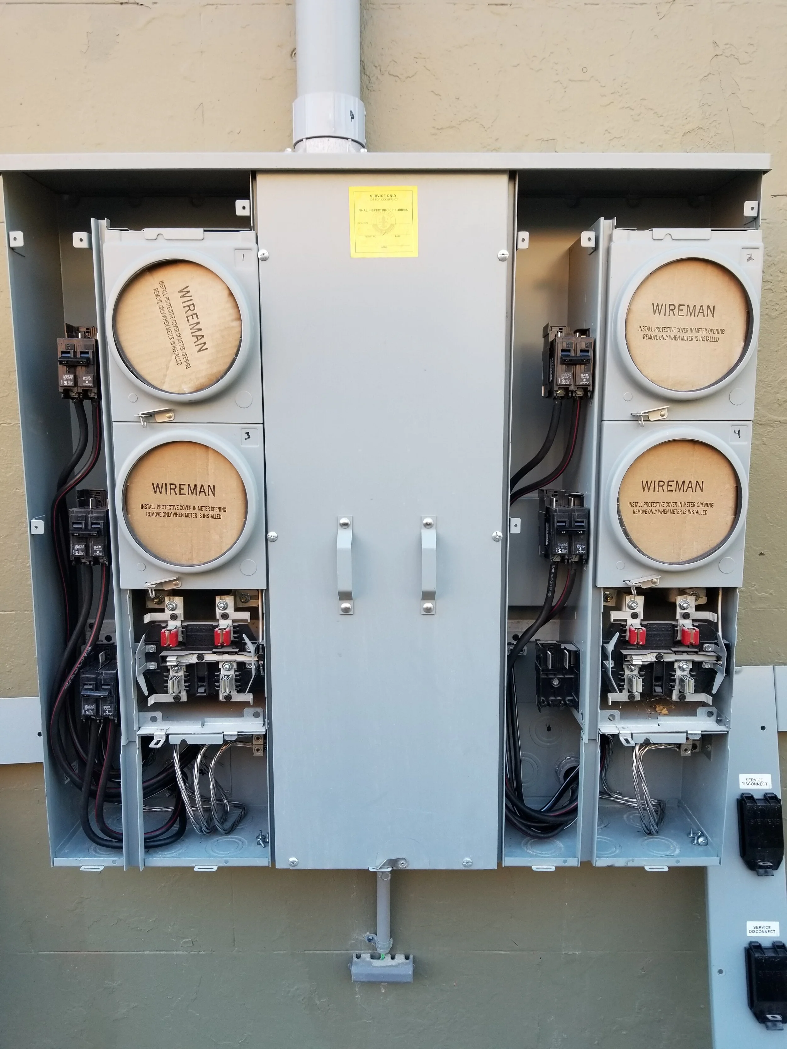 Newman Electric job site photo