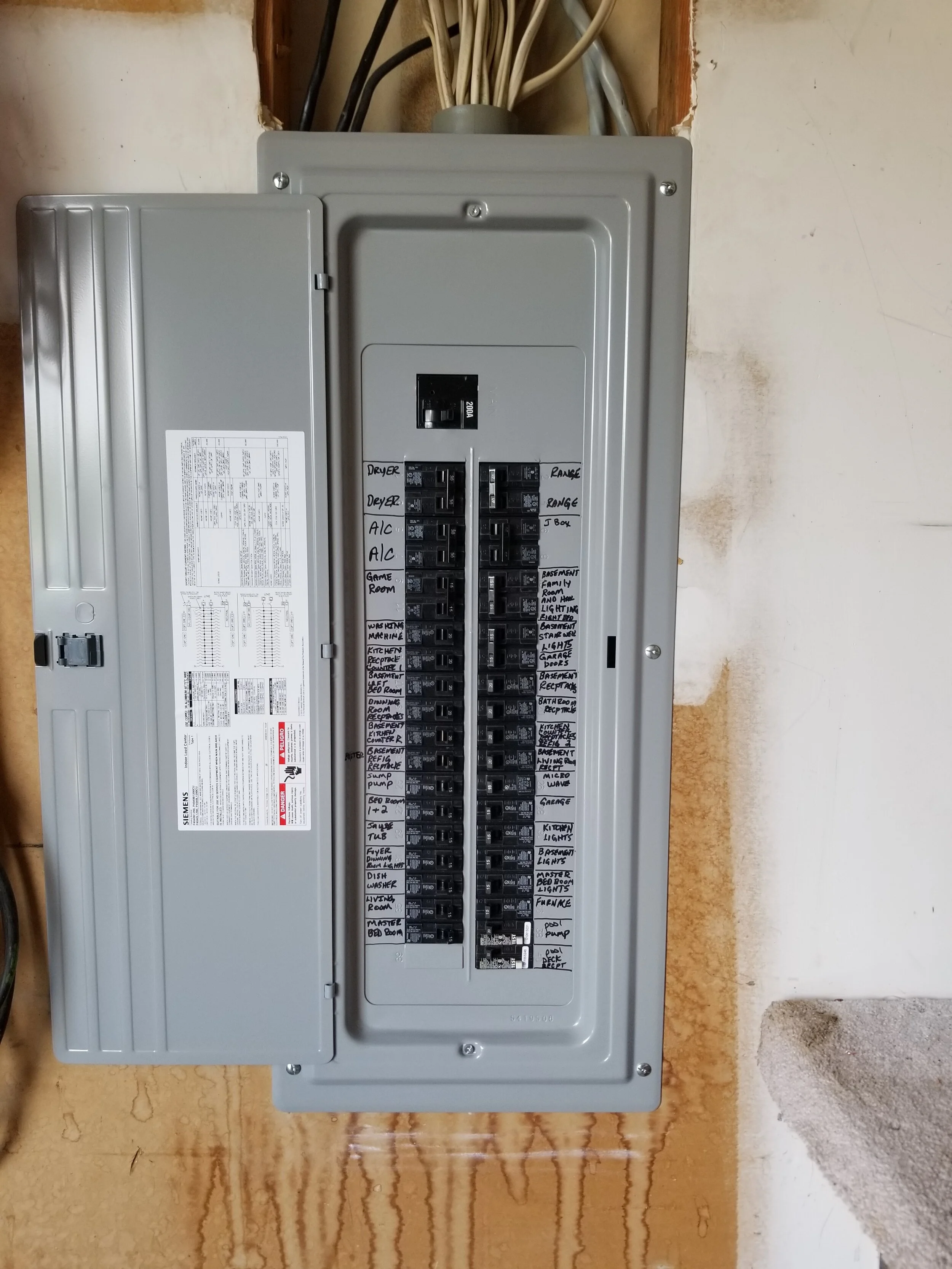 Newman Electric job site photo