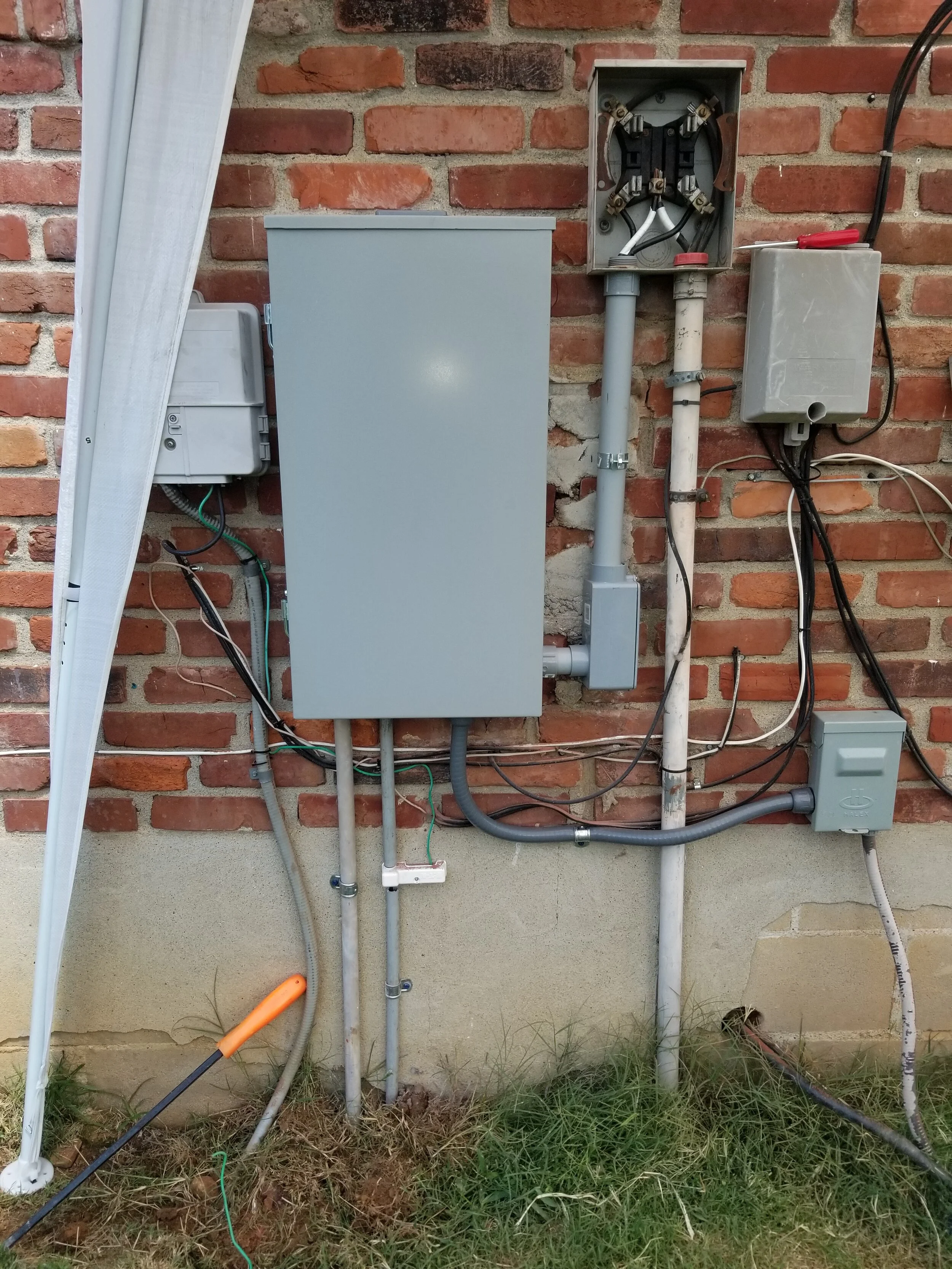 Newman Electric job site photo