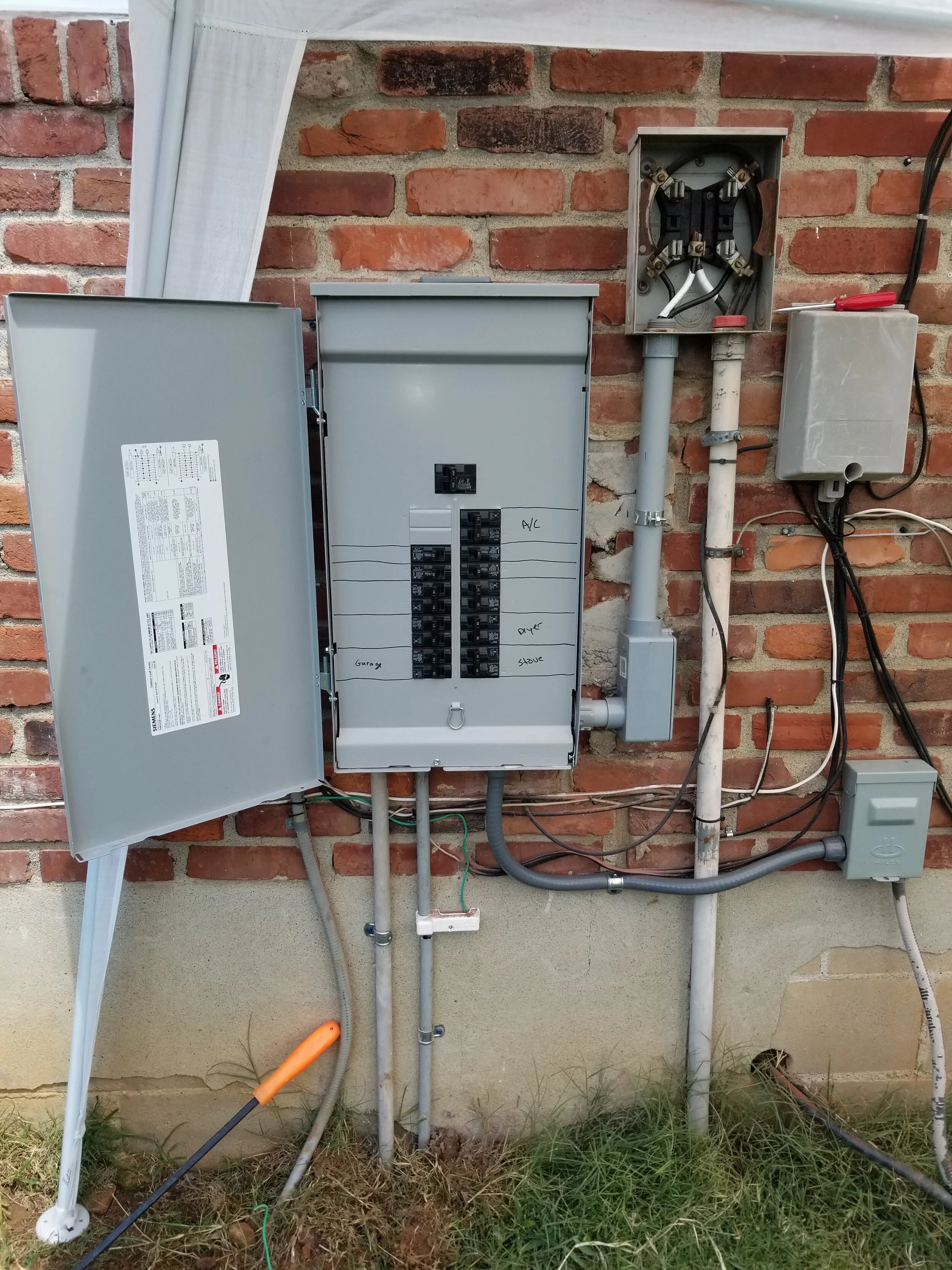 Newman Electric job site photo