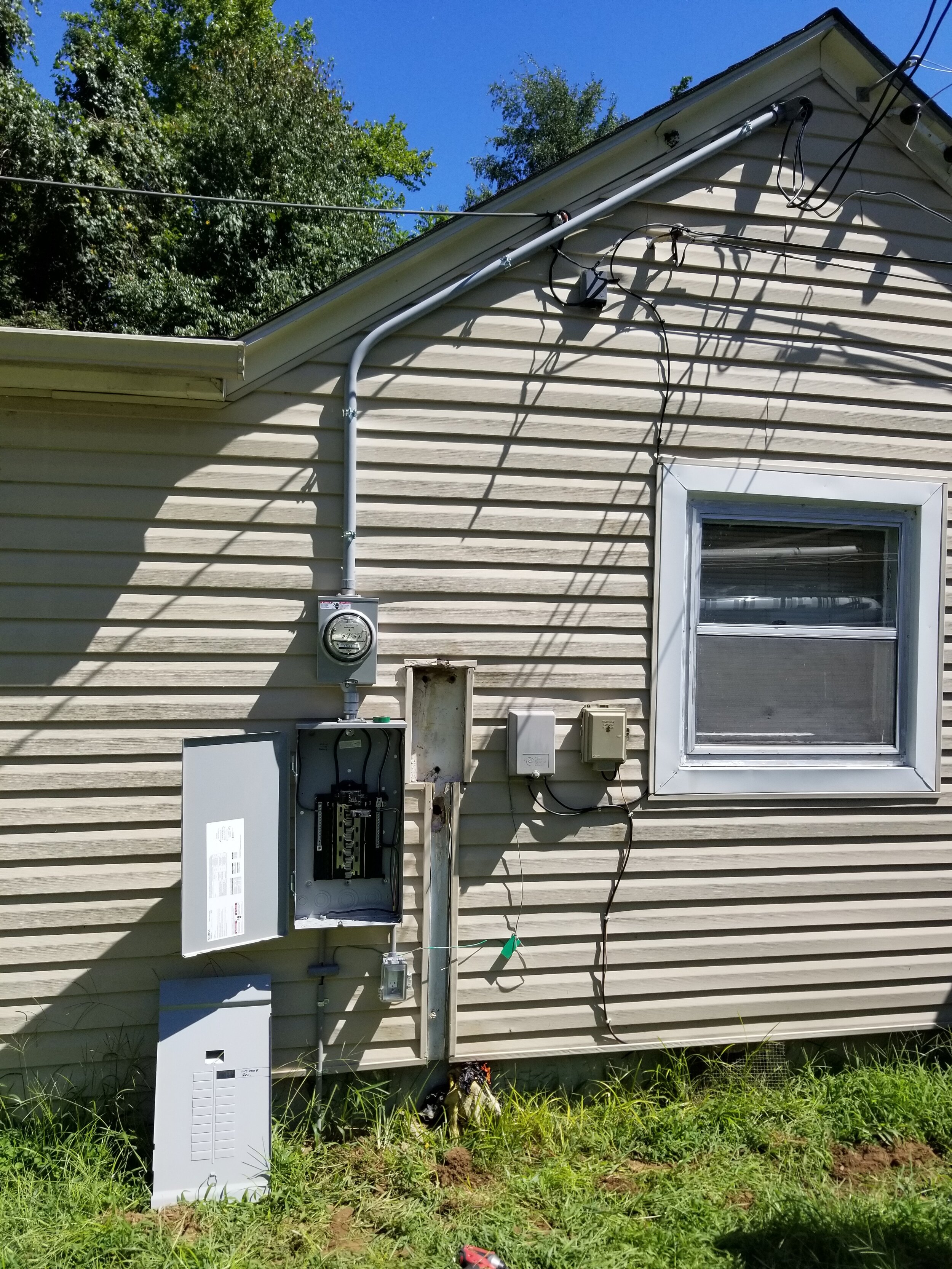 Newman Electric job site photo