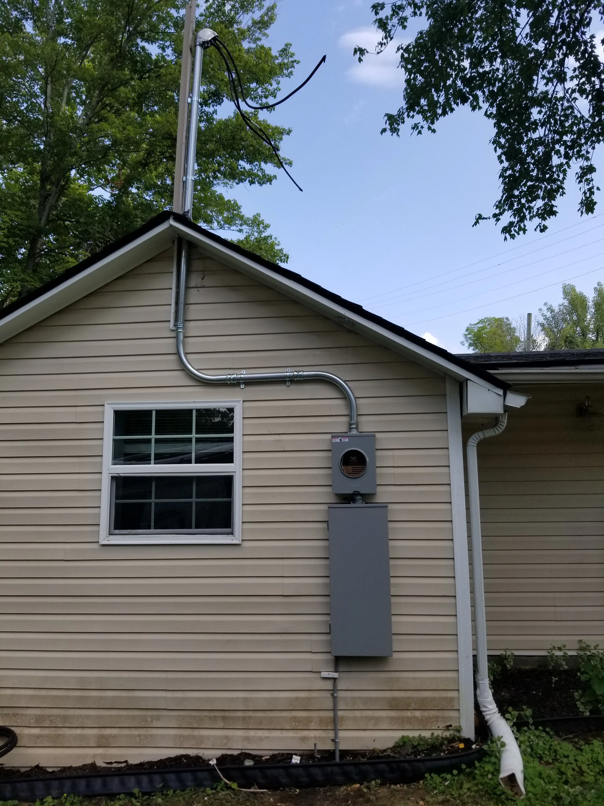 Newman Electric job site photo